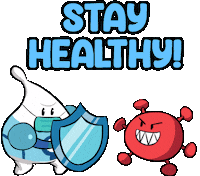 Dairy Stay Healthy Sticker