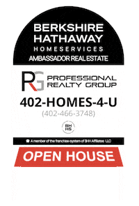 Open House Sold Home Sticker by Professional Realty Group