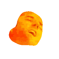 Sticker Face Sticker by Josh Rigling