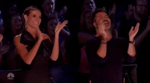 Well Done Applause GIF by America's Got Talent