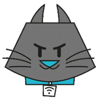 Cat Dog Sticker