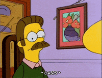 homer simpson todd flanders GIF