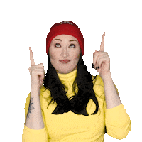 Showing Hands Up Sticker