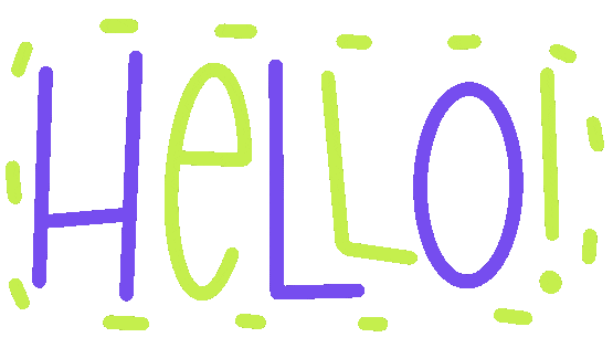 Created Journey Hello Sticker