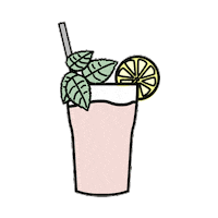 Drink Lemon Sticker by Whitney Kilcrease