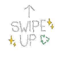 Swipe Up Sticker by Ecolana