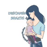 Mom Mama Sticker by Nidos Y Nudos