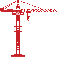 Baustelle Ostfriesland Sticker by Günter Terfehr