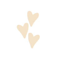 Jasmade love hearts minimal boho Sticker