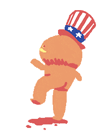 United States Dancing Sticker by Noam Sussman