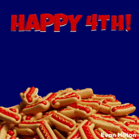 Grilling Independence Day GIF by Evan Hilton