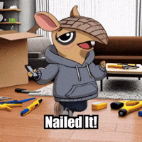 Home Success GIF by Chillo Dillo