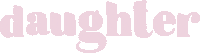 Daughter Sticker by Carla Lomonaco