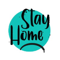 Stayhome Sticker by EOSNET