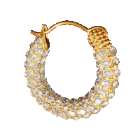 3D Gold Sticker by Carol Civre