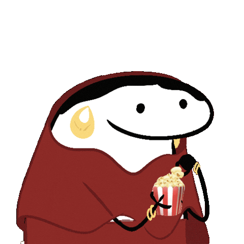 Toub Popcorn Sticker