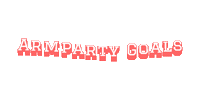 Armparty Goals Sticker by Oriana Lamarca Designs