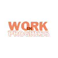 Work Progress Sticker by Miss Tomorrow VA