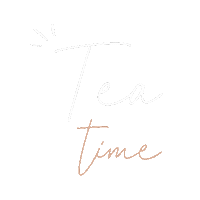 Tea Time Text Sticker