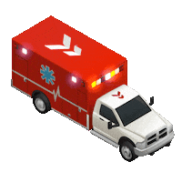 Emergency Ambulance Sticker by Mr Urbina