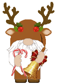 Christmas Santas Reindeer Sticker