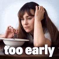 Tired Good Morning GIF by Sealed With A GIF