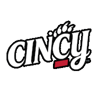 Cincinnati Bearcats Sticker by uofcincyalumni
