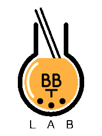 Bubble Tea Logo Sticker by BBT LAB
