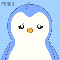 Scared Free Speech GIF by Pudgy Penguins