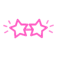 Stars Glasses Sticker by Anna Claire