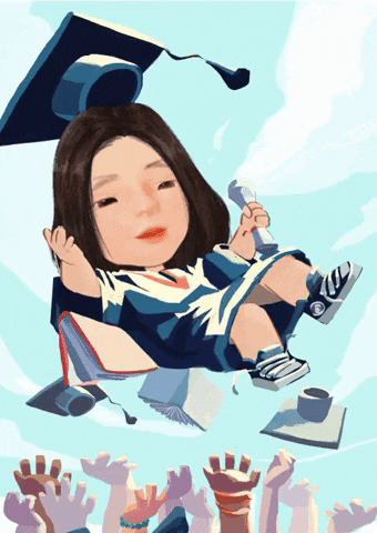 Girl Congratulations GIF