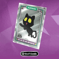 Collect Black Cat GIF by VeeFriends