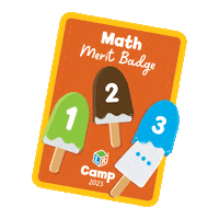 Summer Camp Math Sticker by Learning Resources