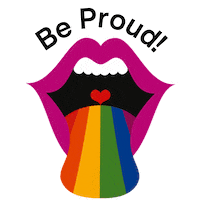 Proud Pride Sticker by Videoland