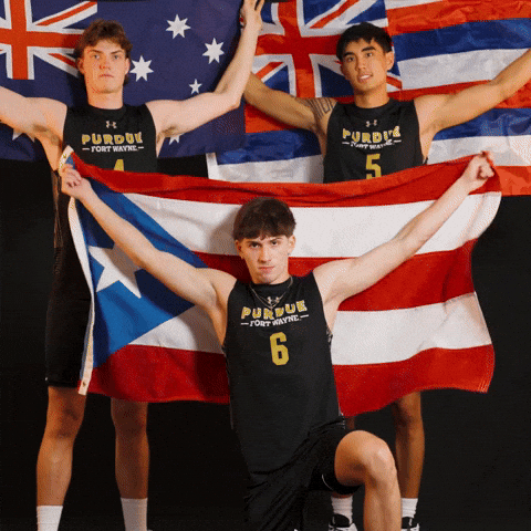 Fort Wayne Volleyball GIF by Purdue Fort Wayne Athletics