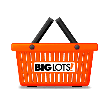 shopping orange Sticker by Big Lots