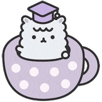 Coffee Waving Sticker