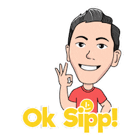 Ok Sipp Sticker by LEGISTRA.ID