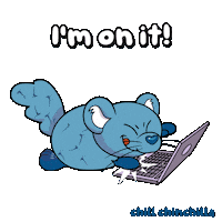 Chill Type Sticker by VeeFriends