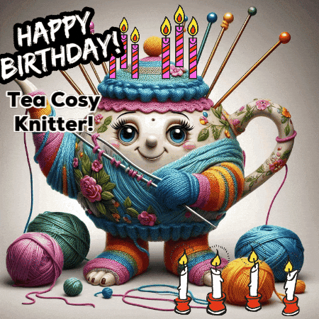 Happy Birthday GIF by TeaCosyFolk