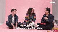 How Jonathan Groff Likes To Feel On Stage