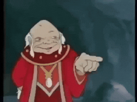TheMonarch giphygifmaker caverna do dragao dungeons and dragons cartoon GIF