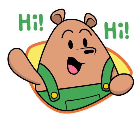 Good Day Hello Sticker
