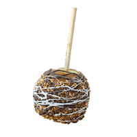 Caramel Apple Comida Sticker by Orson Gygi