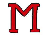 MelissaISD red red melissa texas melissa tx red red spirit Sticker