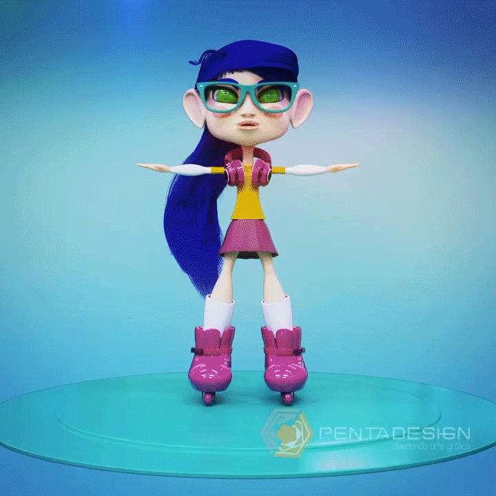 animation girl GIF