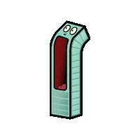 Scream Wow Sticker