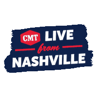 Country Nashville Sticker by CMT Music Awards