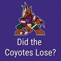 Arizona Coyotes No GIF