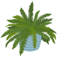 Garden House Plant Sticker